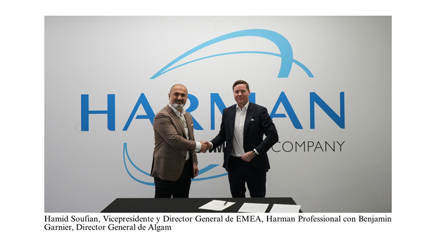 Harman Professional Solutions nombra a Algam Ibérica como distribuidor oficial en España