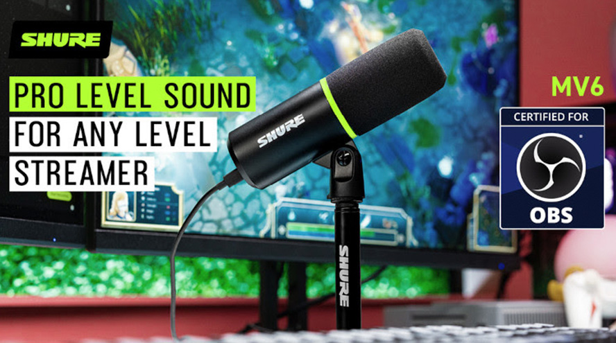 Shure presenta el nuevo MV6