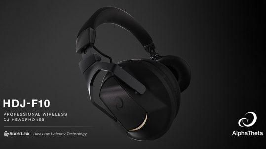 ¡NUEVOS auriculares inalámbricos HDJ-F10 para DJ de AlphaTheta!