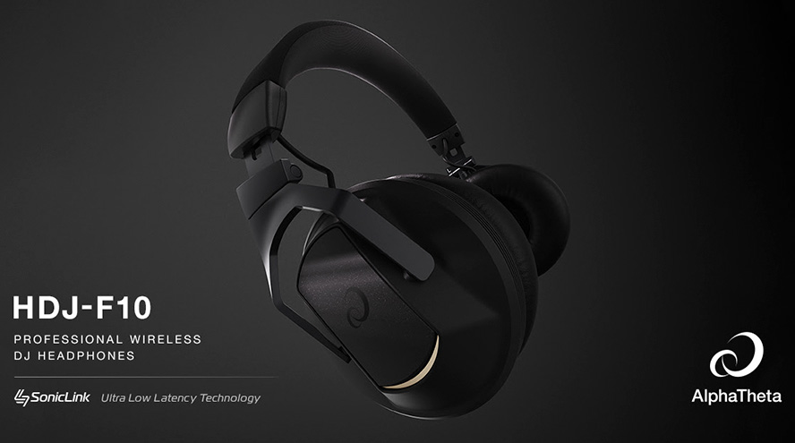 ¡NUEVOS auriculares inalámbricos HDJ-F10 para DJ de AlphaTheta!